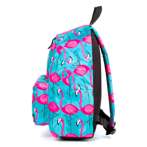 Рюкзак BRAUBERG СИТИ-ФОРМАТ универсальный, "Flamingo", разноцветный, 41х32х14 см, 228854 - фото 9