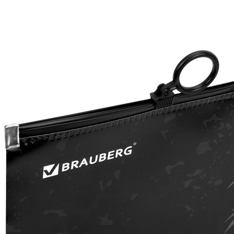 Папка для тетрадей BRAUBERG А4, 1 отделение, пластик, на zip-lock молнии, "Scary dino", 273321 - фото 3