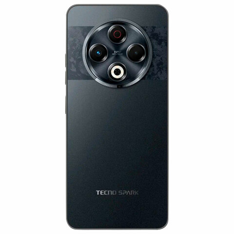 Смартфон TECNO SPARK 30, 2 SIM, 6,78", 4G, 64/13 Мп, 8/128, чёрный, пластик, TCN-KL6.8.128.BK, TCNKL6.8.128.BK - фото 3