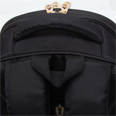 Ранец GRIZZLY анатомическая спинка, c брелоком, для девочек, "NIGHT CAT", 36х28х20 см, RAz-286-1/1 - фото 6