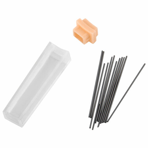 Готовальня BRAUBERG SCHOOL KIT, 9 предметов, циркуль 125 мм, чертежные принадлежности, персиковый цвет, 210715 - фото 9