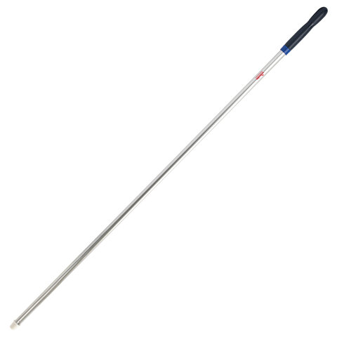 Черенок рукоятка 150 см, VILEDA PROFESSIONAL для инвентаря с еврорезьбой, d=2,2 см, алюминиевый, 506271 - фото 1