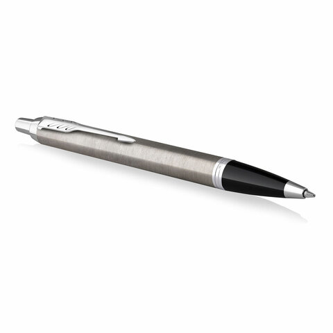 Набор PARKER "IM Stainless Steel CT": шариковая ручка синяя и перьевая ручка синяя, 2183058 - фото 7
