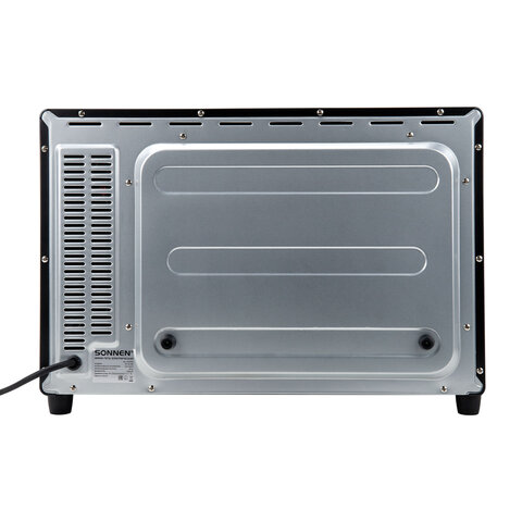 Мини-печь электрическая SONNEN EO-HL38K, 2000 Вт, 38 л, 3 режима нагрева, режим конвекции, таймер, механическое управление, черная, 458306 - фото 7