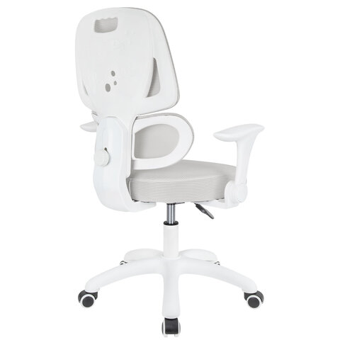 Кресло детское с поясничной поддержкой BRABIX KIDS "MG-225", сетка/ткань TW, серое, 533318 - фото 5