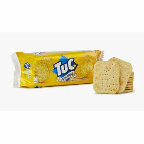 Крекеры TUC, оригинальные с солью, 100 г, 9001026 - фото 2