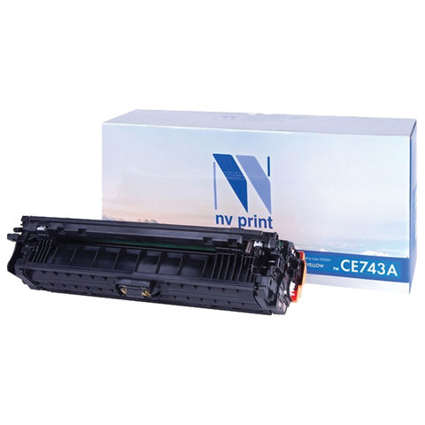 Картридж лазерный NV PRINT (NV-CE743A) для HP CP5220/CP5225/CP5225dn/CP5225n, пурпурный, ресурс 7300 страниц - фото 2