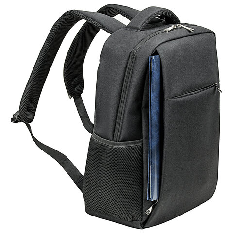 Рюкзак BRAUBERG FUNCTIONAL с отделением для ноутбука, USB-порт, багажная лента, Firm, 43x30x15 см, 272576 - фото 8