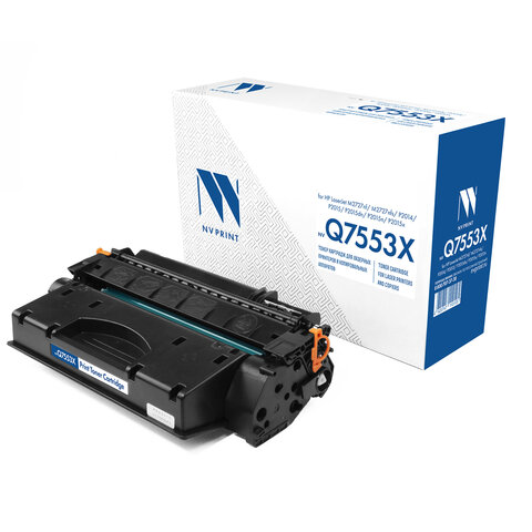 Картридж лазерный NV PRINT (NV-Q7553X) для HP LaserJet 2015/2015n/2014 и другие, ресурс 7000 стр. - фото 2