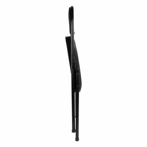 Стул складной BRABIX "Golf Plus CF-003 КОМФОРТ", черный каркас, кожзам черный, В КОРОБЕ, 533026 - фото 13