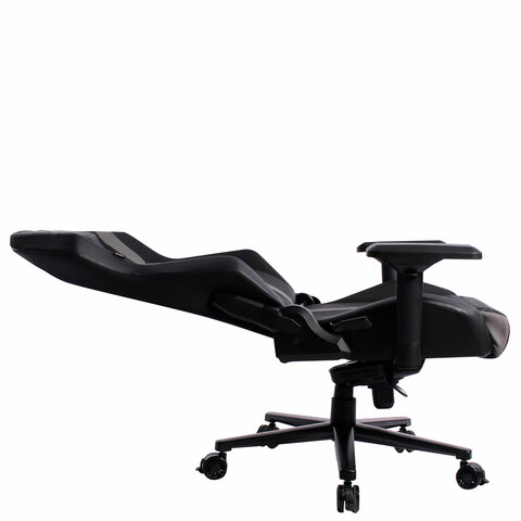 Кресло BRABIX PREMIUM "Core GM-160", мультиблок, 4D подлокотники, литой поролон, черное/серое, 532952 - фото 7