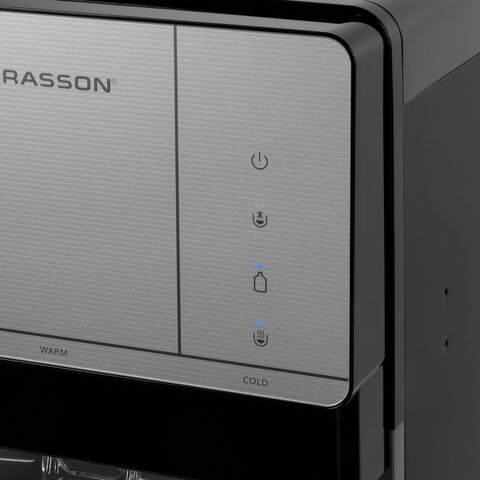 Кулер для воды BRASSON (БРАССОН) FSE-03BS, напольный, нагрев/охлаждение электронное, НИЖНЯЯ ЗАГРУЗКА, 3 крана, графитовый, 455423 - фото 4