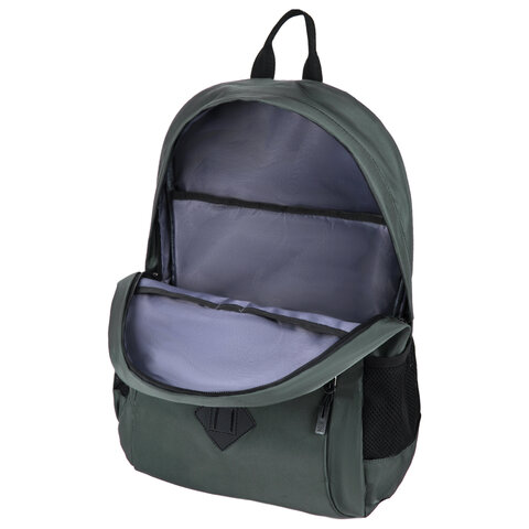 Рюкзак BRAUBERG DYNAMIC универсальный, эргономичный, серый, 43х30х13 см, 270802 - фото 4