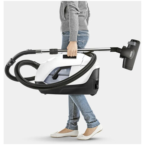 Пылесос KARCHER DS 6 Plus, с аквафильтром, 650 Вт, белый, 1.195-252.0 - фото 5