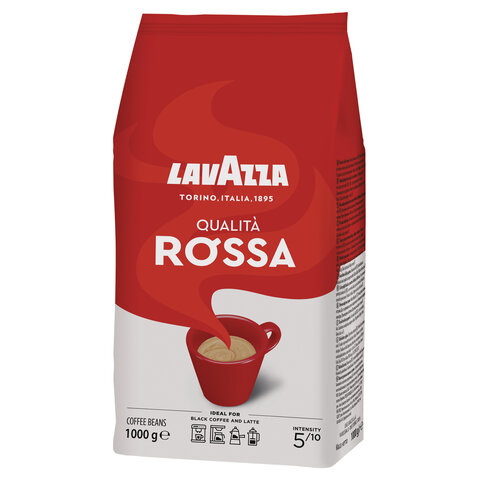 Кофе Lavazza Rossa в зернах, 1 кг - фото 2