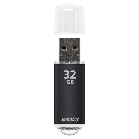 Флеш-память Smartbuy V-Cut, 32Gb, USB 2.0, чер, SB32GBVC-K - фото 5
