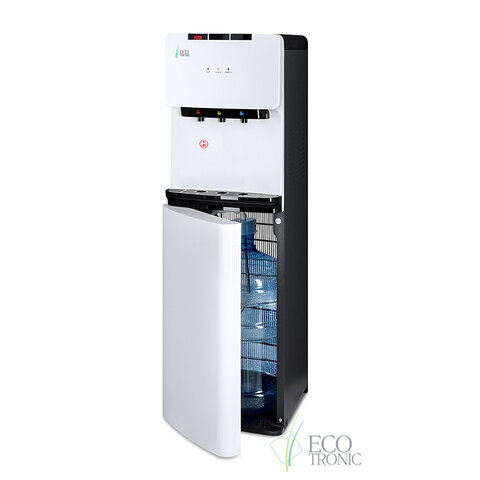 Кулер для воды ECOTRONIC K41-LX, напольный, НИЖНЯЯ ЗАГРУЗКА, нагрев/охлаждение, 3 крана, белый 11744 - фото 6