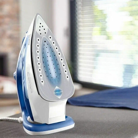Утюг TEFAL Easygliss 2 FV5736E0, 2500 Вт, керамическое покрытие, самоочистка, антикапля, синий, 1830008076 - фото 4