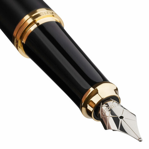 Набор PARKER "Urban Black GT": шариковая ручка синяя и перьевая ручка синяя, 2093381 - фото 5