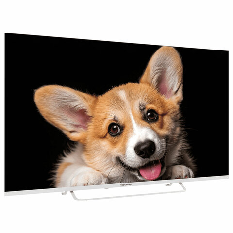 Телевизор TOPDEVICE TDTV50CS03U_WE, 50'' (126 см), 3840x2160, 4K, 16:9 SmartTV, Wi-Fi, Bluetooth, белый - фото 2