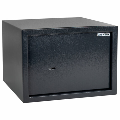 Сейф мебельный DASWERK SC-250KL (250х350х250 мм), ключевой замок, графит, 291342 - фото 2