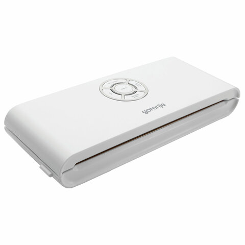 Вакууматор/вакуумный упаковщик GORENJE VS120W, 120 Вт, 2 режима, ширина пакета до 30 см, белый - фото 1
