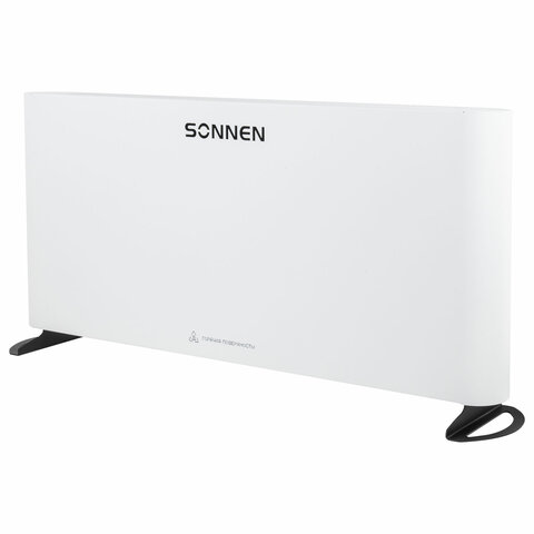Обогреватель-конвектор SONNEN ONYX-2000.1, 2000 Вт, Х-образный нагревательный элемент, белый, сделано в России, 457630 - фото 2
