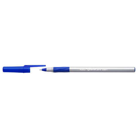 Ручки шариковые с грипом BIC "Round Stic Exact", НАБОР 4 шт., СИНИЕ, линия письма 0,28 мм, блистер, 932857 - фото 4