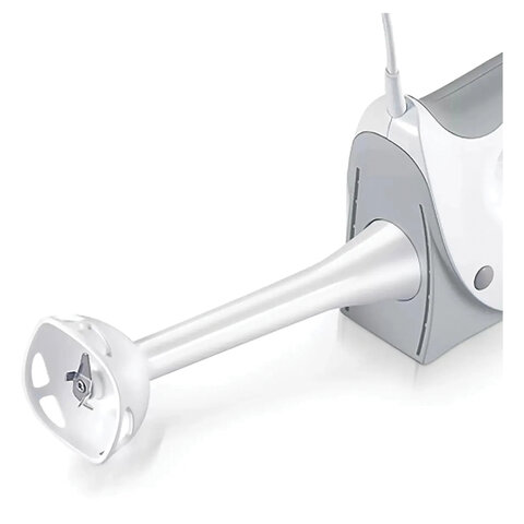 Миксер BOSCH MFQ 3540, 450 Вт, 5 скоростей, 2 венчика, 2 крюка для теста, стакан, белый, MFQ3540 - фото 5