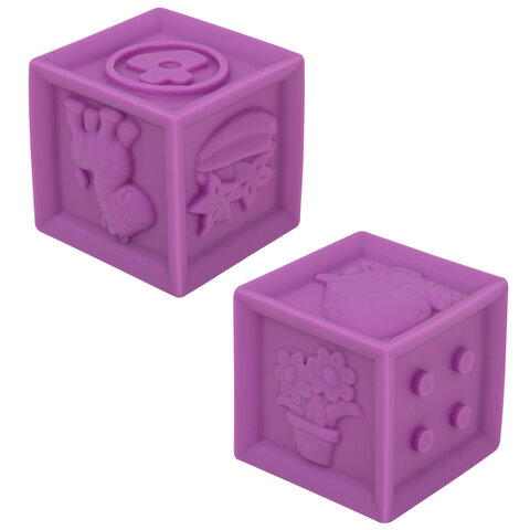 Тактильные кубики, сенсорные, ЭКО 12 штук, BAMBOX BABY (БАМБОКС БЭБИ), 665900 - фото 7