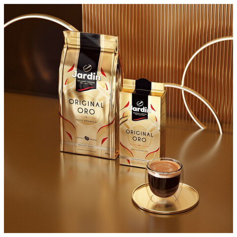 Кофе в зернах JARDIN "Original Oro" 1 кг, арабика 100%, 1749-06 - фото 13
