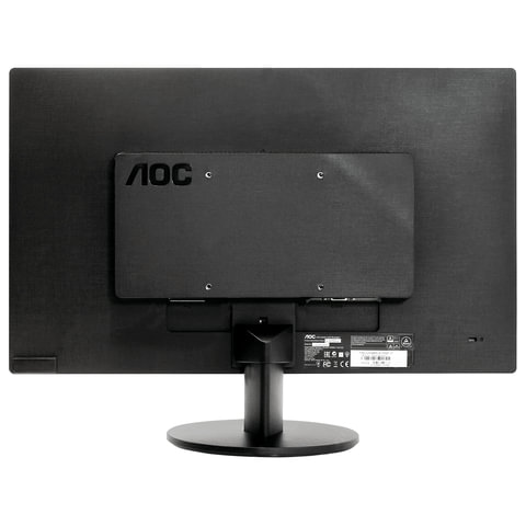 Монитор AOC E2070SWN (/01), 19,5" (50 см), 1600x900, 16:9, TN+film, 5 мс, 200 cd, VGA, черный - фото 2