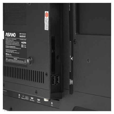 Телевизор ASANO 24LH5010T, 24" (60 см), 1366x768, HD, 16:9, Салют ТВ, Wi-Fi, черный - фото 9
