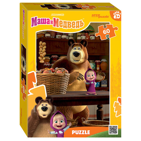 Пазл картонный, 60 элементов, лицензия "Мульт", АССОРТИ, поле 23х33 см, STEP PUZZLE - фото 9