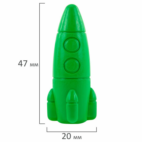 Восковые мелки фигурные BRAUBERG KIDS "РАКЕТА", НАБОР 36 цветов + НАКЛЕЙКИ В ПОДАРОК, 273084 - фото 7