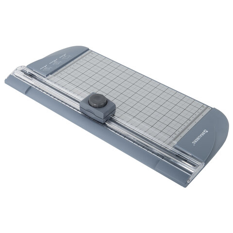 Резак роликовый с тремя типами резки BRAUBERG TRIPLE CUT, до 10 л., длина реза 310 мм, 532330 - фото 11