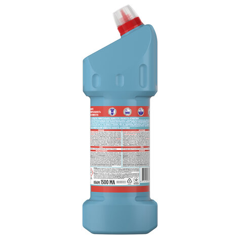 Чистящее средство 1,5 л DOMESTOS (Доместос) "Свежесть Атлантики", с отбеливающим эффектом, 67683281 - фото 2