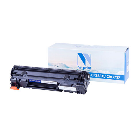 Картридж лазерный NV PRINT (NV-CF283X/737) для HP/CANON LJ M201/225/ MF211/212/216, ресурс 2200 стр., NV-CF283X/Canon - фото 1