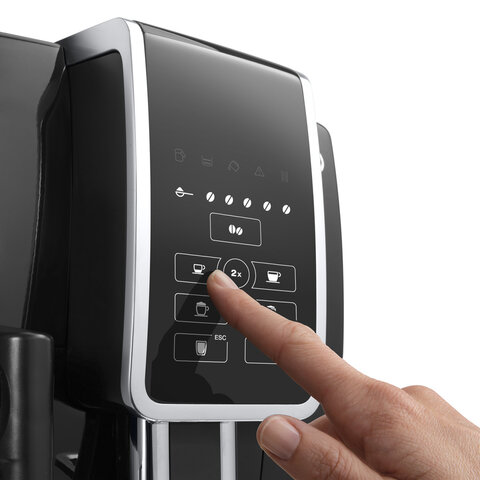 Кофемашина DELONGHI Dinamica ECAM350.50.B, 1450 Вт, объем 1,8 л, автокапучинатор, черная - фото 3