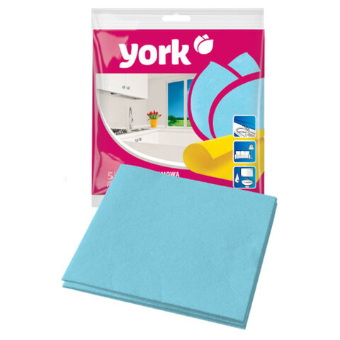 Салфетки ВИСКОЗНЫЕ универсальные, 35х35 см, КОМПЛЕКТ 5 шт., 85 г/м2, YORK, 20020 - фото 3