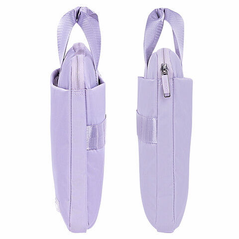 Сумка портфель HEIKKI ULTRA (ХЕЙКИ) с отделением для ноутбука 15,6", Lavender, лавандовая, 28х39х3 см, 272610 - фото 3