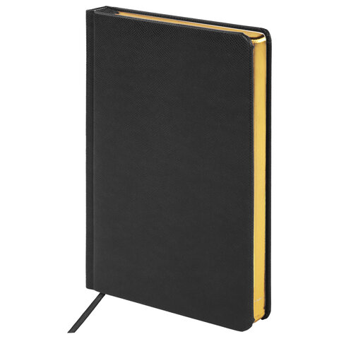 Ручка шариковая PARKER "Jotter Plastic CT", корпус черный, ежедневник А5 черный, золотой срез, пакет, 880894 - фото 6