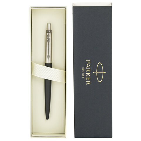 Ручка шариковая PARKER "Jotter Core Bond Street Black", пакет, 880893 - фото 3