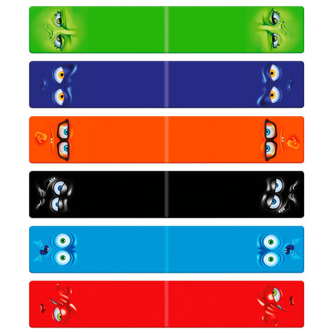 Закладки для книг МАГНИТНЫЕ, "5 ДИЗАЙНОВ МИКС", 6 штук, 60x20 мм, FUNSTER (ФАНСТЕР), 116652 - фото 7