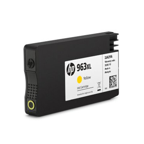 Картридж струйный HP (3JA29AE) для HP OfficeJet Pro 9010/9013/9020/9023, №963XL желтый, ресурс 1600 страниц - фото 2