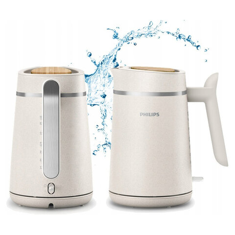 Чайник PHILIPS HD9365/10, 1,7 л, 2200 Вт, закрытый нагревательный элемент, пластик, слоновая кость - фото 11