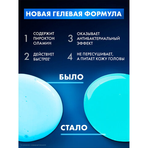 Шампунь против перхоти 400 мл, КЛИАР MEN "Ледяная свежесть" - фото 7