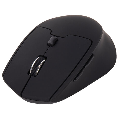 Мышь беспроводная SONNEN V33, USB, 800/1200/1600 dpi, 6 кнопок, оптическая, черная, SOFT TOUCH, 513517 - фото 3