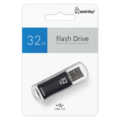 Флеш-память Smartbuy V-Cut, 32Gb, USB 2.0, чер, SB32GBVC-K - фото 8