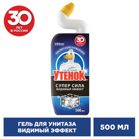 Средство для сантехники УТЕНОК Супер Сила Видимый Эффект 500мл. - фото 2